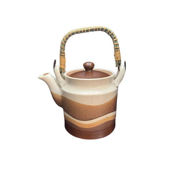 Vintage OMC Original Otagiri Stonewear Ceramic Teapot - Picture 1 of 10